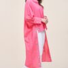 Oversized Shirt With Long Back - Image 6