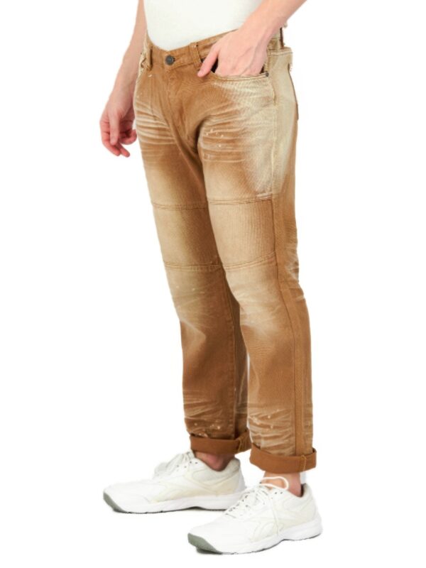 Seven Souls Men Regular Fit Non-stretchable Denim - Image 2